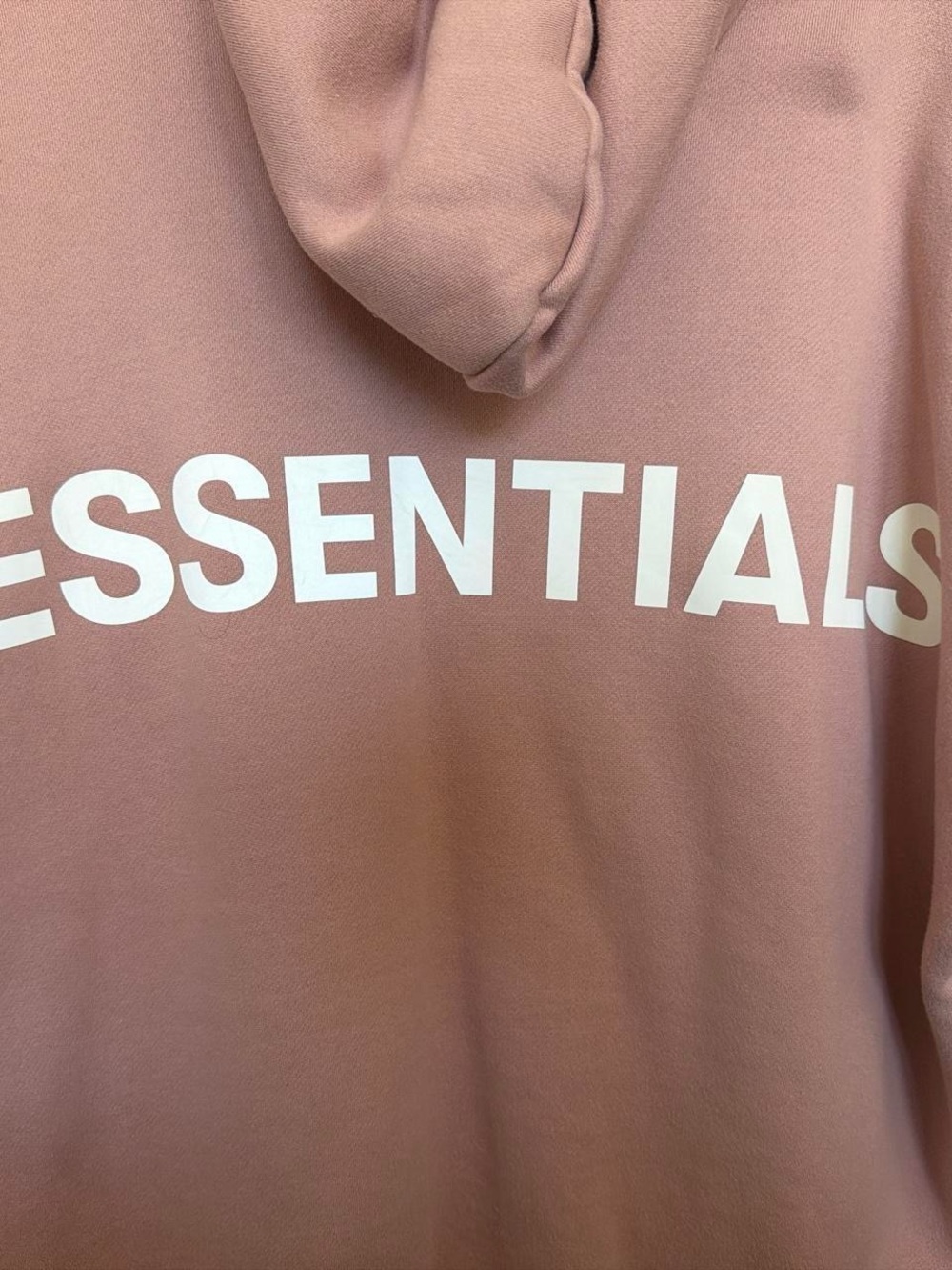 Fear of God Essentials Hoodie | Pink | Size
Medium